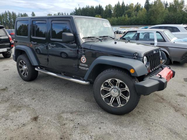 1C4BJWDG9CL216724 - 2012 JEEP WRANGLER U SPORT أسود صورة 4