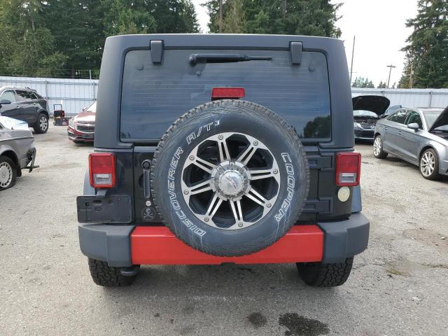 1C4BJWDG9CL216724 - 2012 JEEP WRANGLER U SPORT أسود صورة 6