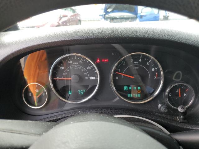 1C4BJWDG9CL216724 - 2012 JEEP WRANGLER U SPORT أسود صورة 9