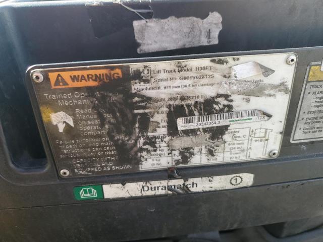 G001V02812S - 2018 HYST FORKLIFT Gelb Foto 10