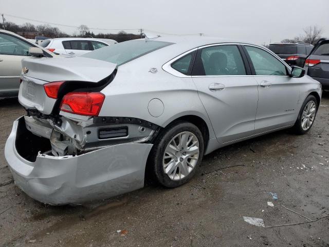 2G11X5S31H9164937 - 2017 CHEVROLET IMPALA LS SILVER photo 3