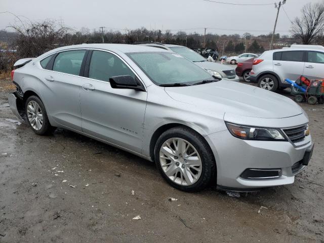 2G11X5S31H9164937 - 2017 CHEVROLET IMPALA LS SILVER photo 4