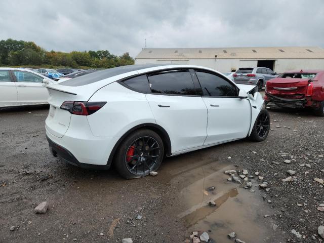 7SAYGDEF9NF516002 - 2022 TESLA MODEL Y 白色 照片 3