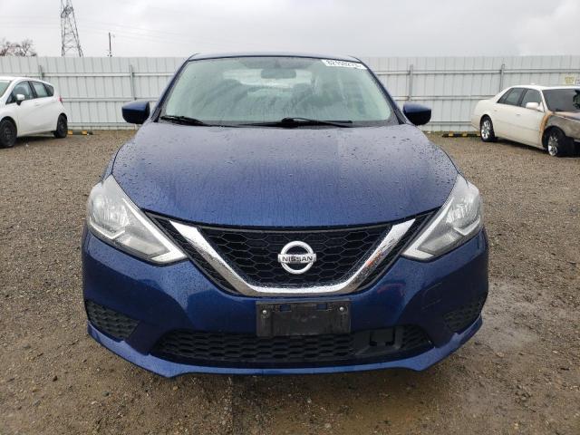 3N1AB7AP1JY267886 - 2018 NISSAN SENTRA S BLUE photo 5