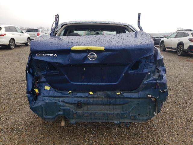 3N1AB7AP1JY267886 - 2018 NISSAN SENTRA S BLUE photo 6