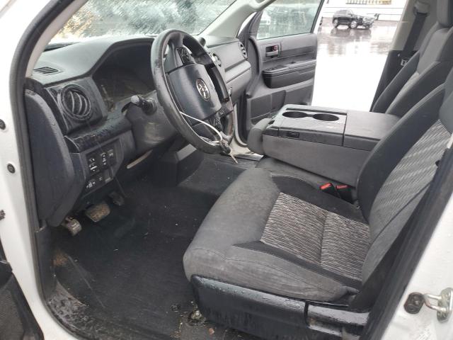 5TFCY5F11KX024398 - 2019 TOYOTA TUNDRA DOUBLE CAB SR/SR5 WHITE photo 7