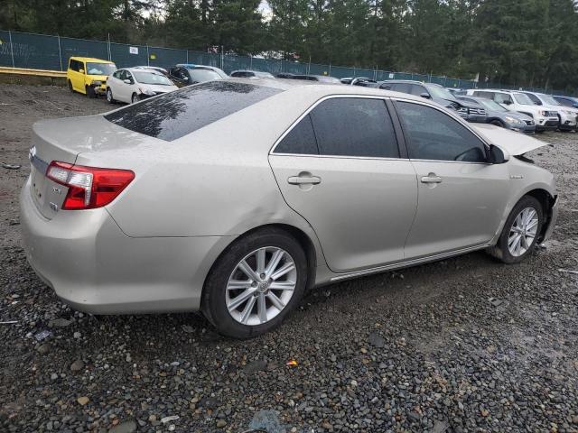 4T1BD1FK1DU092158 - 2013 TOYOTA CAMRY HYBRID GOLD photo 3