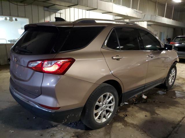 3GNAXJEVXJL114349 - 2018 CHEVROLET EQUINOX LT BROWN photo 3