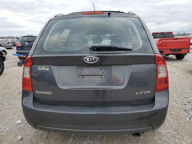 KNAFG526877055413 - 2007 KIA RONDO LX BLACK photo 6