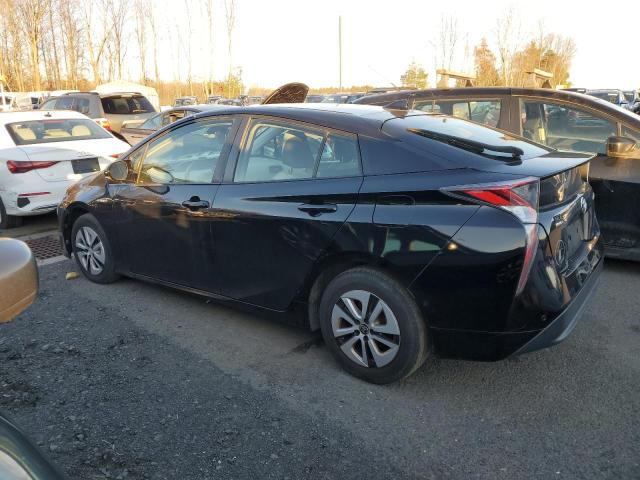 JTDKBRFU0H3054068 - 2017 TOYOTA PRIUS BLACK photo 2