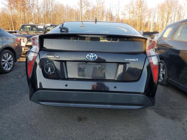 JTDKBRFU0H3054068 - 2017 TOYOTA PRIUS BLACK photo 6