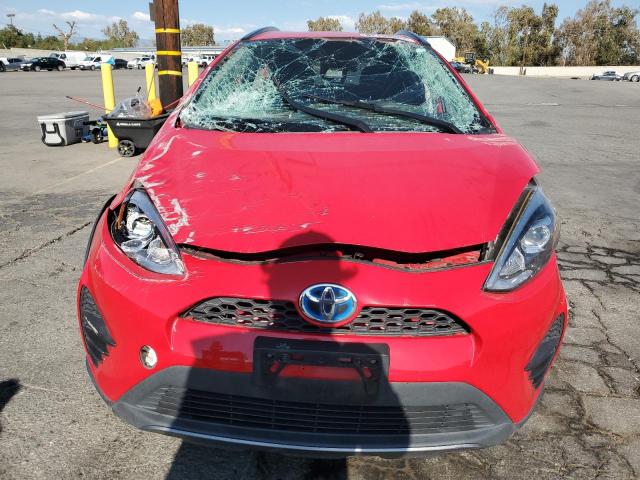 JTDKDTB37J1599254 - 2018 TOYOTA PRIUS C წითელი ფოტო 5