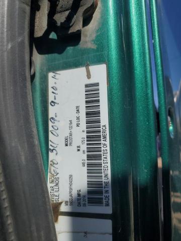 1HSDJAPR9FH043259 - 2015 INTERNATIONAL PROSTAR GREEN photo 10