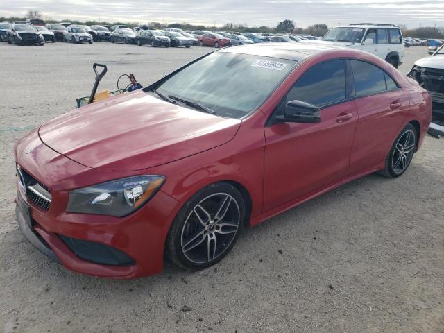 WDDSJ4EBXJN640007 - 2018 MERCEDES-BENZ CLA 250 RED photo 1