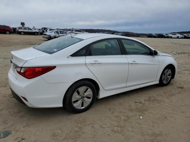 5NPEB4AC2EH822308 - 2014 HYUNDAI SONATA GLS WHITE photo 3