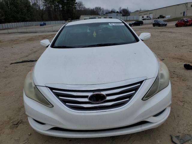 5NPEB4AC2EH822308 - 2014 HYUNDAI SONATA GLS WHITE photo 5