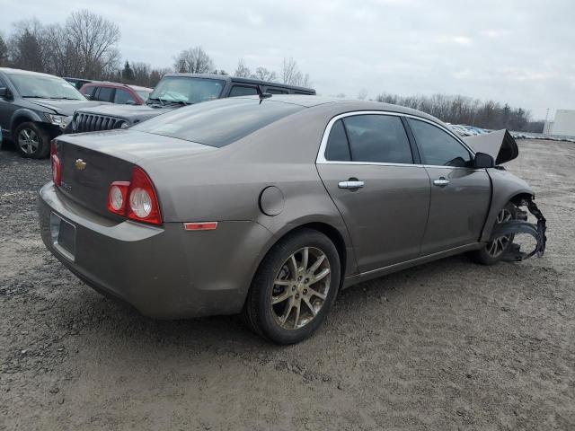 1G1ZE5E12BF369877 - 2011 CHEVROLET MALIBU LTZ GRAY photo 3