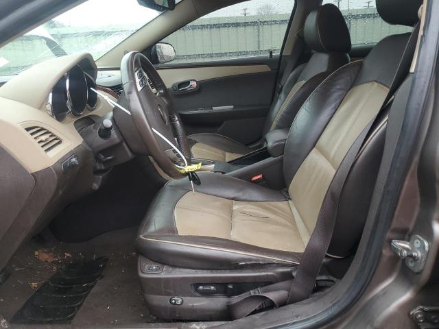 1G1ZE5E12BF369877 - 2011 CHEVROLET MALIBU LTZ ნაცრისფერი ფოტო 7