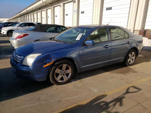 3FAHP07149R135983 - 2009 FORD FUSION SE BLUE photo 1