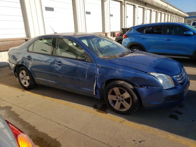 3FAHP07149R135983 - 2009 FORD FUSION SE BLUE photo 4