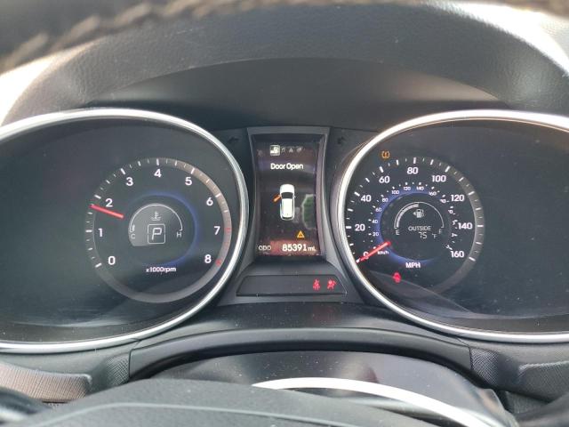 5XYZU3LA3FG282803 - 2015 HYUNDAI SANTA FE S SILVER photo 9