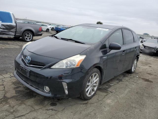 JTDZN3EU9D3253151 - 2013 TOYOTA PRIUS V BLACK photo 1