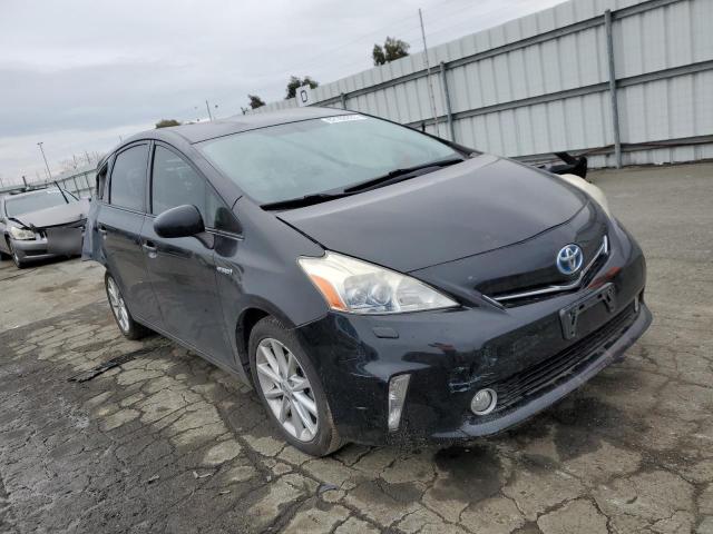 JTDZN3EU9D3253151 - 2013 TOYOTA PRIUS V BLACK photo 4