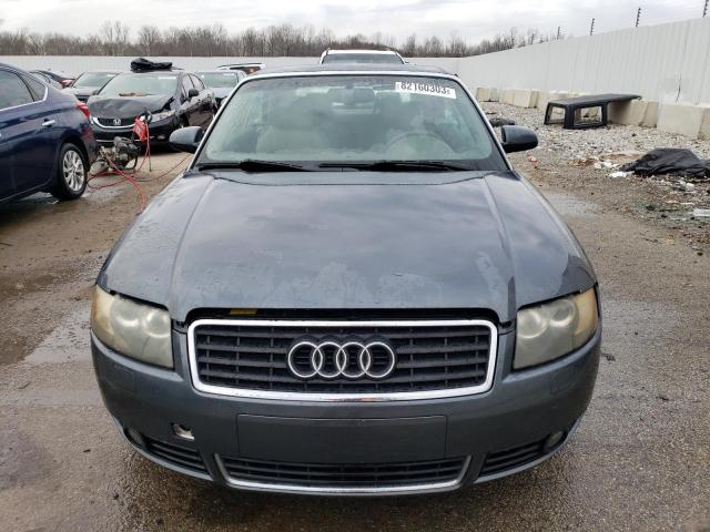 WAUAC48H14K012887 - 2004 AUDI A4 1.8 CABRIOLET GRAY photo 5