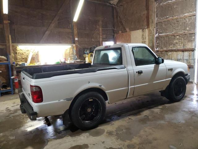 1FTYR10C31TA34765 - 2001 FORD RANGER WHITE photo 3