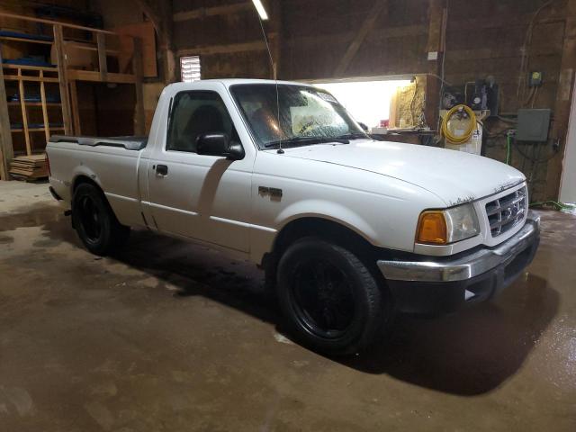 1FTYR10C31TA34765 - 2001 FORD RANGER WHITE photo 4