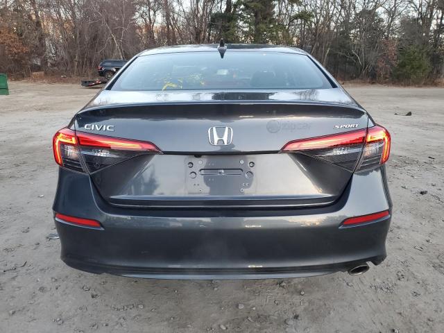 2HGFE2F57NH599350 - 2022 HONDA CIVIC SPORT გრაფიტი ფოტო 6