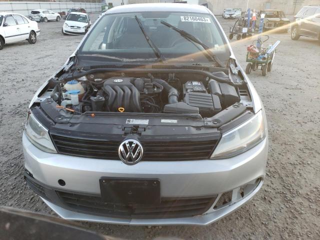 3VW2K7AJ7DM207732 - 2013 VOLKSWAGEN JETTA BASE SILVER photo 5