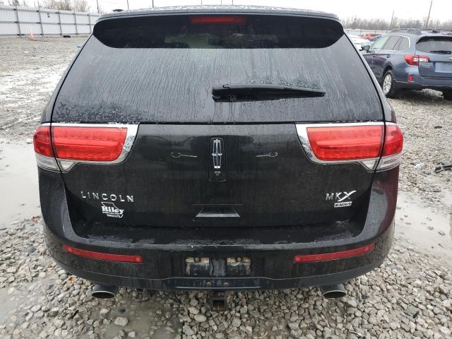 2LMDJ8JK8DBL45911 - 2013 LINCOLN MKX BLACK photo 6