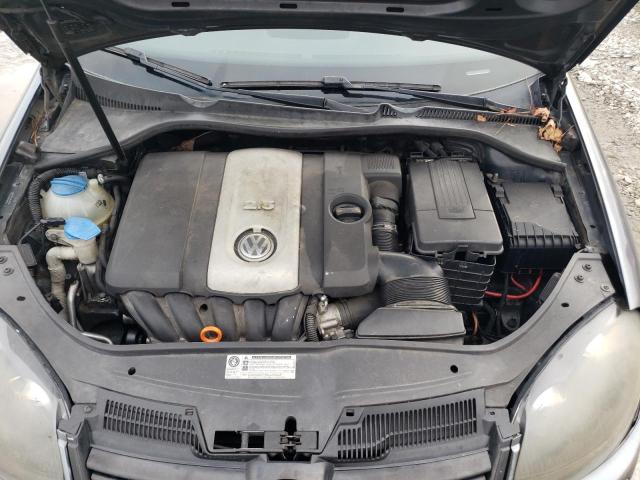 3VWRM71K19M172145 - 2009 VOLKSWAGEN JETTA SE GRAY photo 11