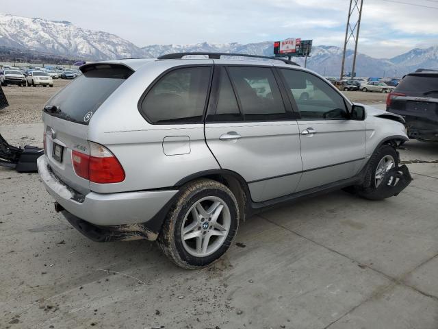 5UXFB33533LH45021 - 2003 BMW X5 4.4I SILVER photo 3