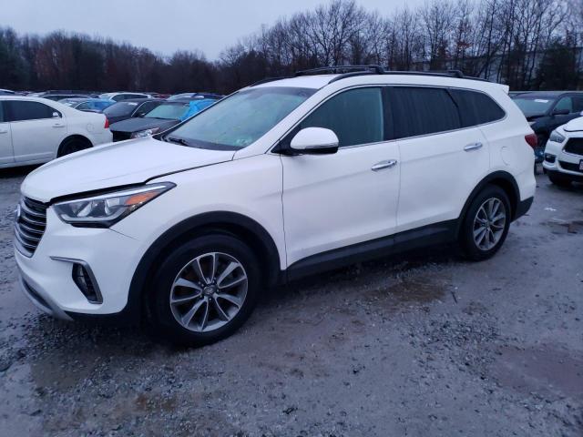 KM8SNDHF7JU287188 - 2018 HYUNDAI SANTA FE SE WHITE photo 1