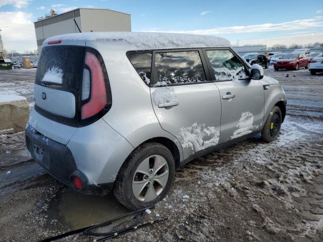 KNDJN2A24E7717596 - 2014 KIA SOUL SILVER photo 3