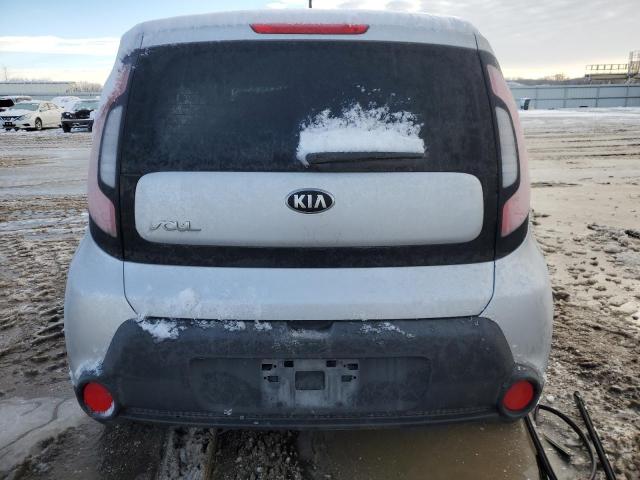 KNDJN2A24E7717596 - 2014 KIA SOUL SILVER photo 6