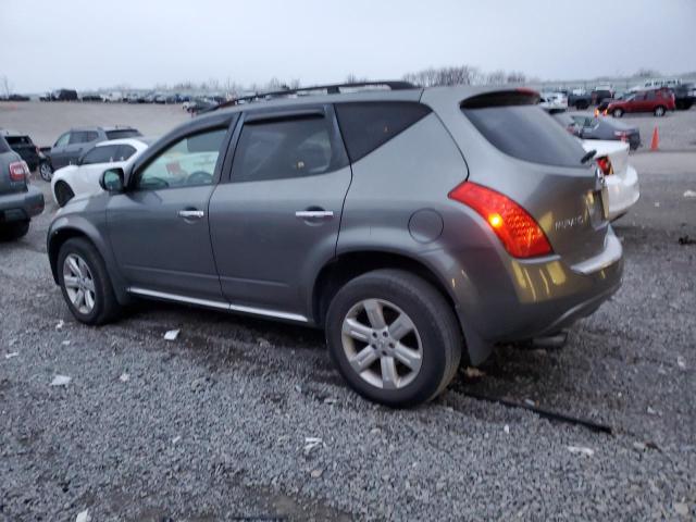 JN8AZ08T06W404077 - 2006 NISSAN MURANO SL GRAY photo 2