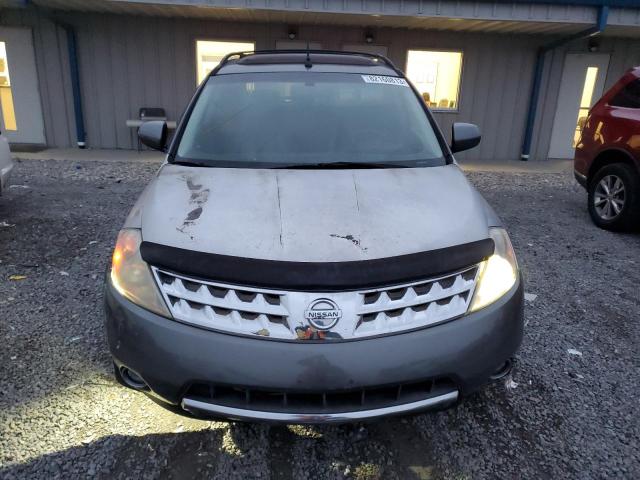 JN8AZ08T06W404077 - 2006 NISSAN MURANO SL GRAY photo 5