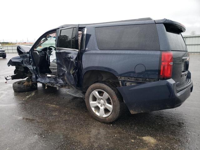 1GNSKHKC6HR325145 - 2017 CHEVROLET SUBURBAN K1500 LT BLUE photo 2