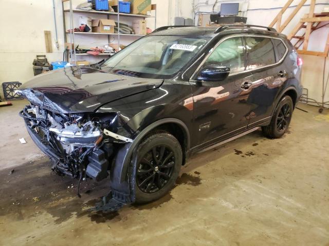 5N1AT2MV7HC756363 - 2017 NISSAN ROGUE SV BLACK photo 1