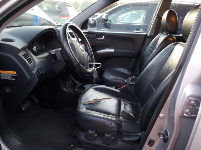 KNDJE723267226613 - 2006 KIA SPORTAGE SILVER photo 7