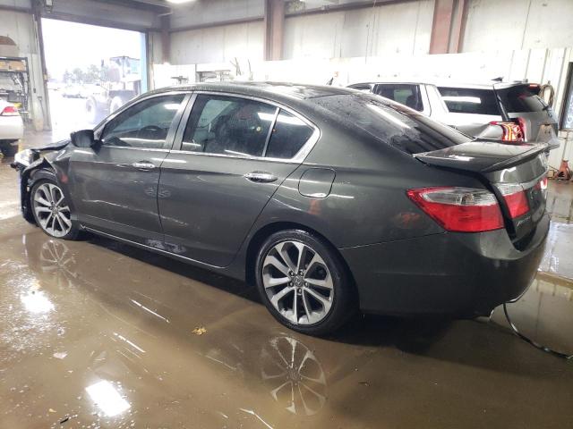 1HGCR2F52DA252335 - 2013 HONDA ACCORD SPORT GRAY photo 2