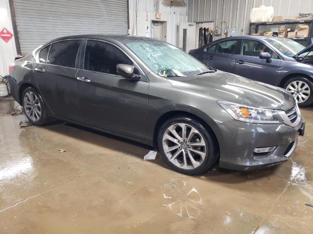 1HGCR2F52DA252335 - 2013 HONDA ACCORD SPORT GRAY photo 4