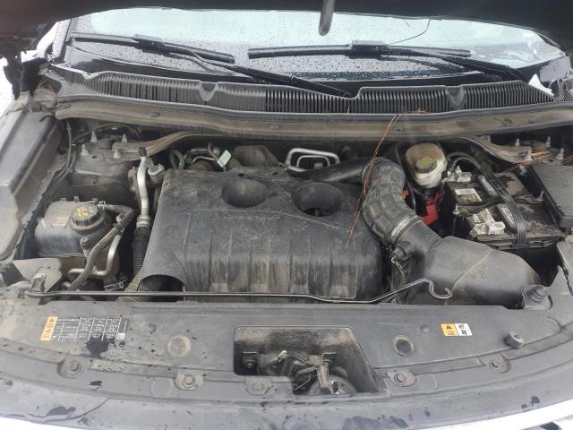 1FM5K7FH0HGD02425 - 2017 FORD EXPLORER LIMITED Чорний фото 12