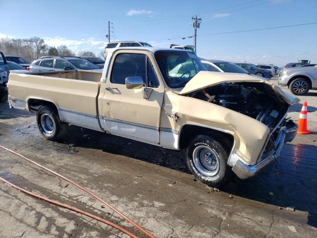 1GCDC14H7EF340846 - 1984 CHEVROLET C10 TAN photo 4