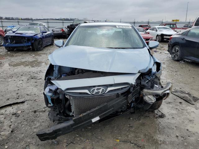 KMHCT4AEXEU733772 - 2014 HYUNDAI ACCENT GLS BLUE photo 5