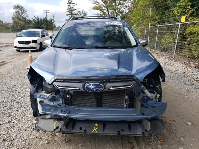 JF2SKARCXNH425225 - 2022 SUBARU FORESTER TOURING BLUE photo 5