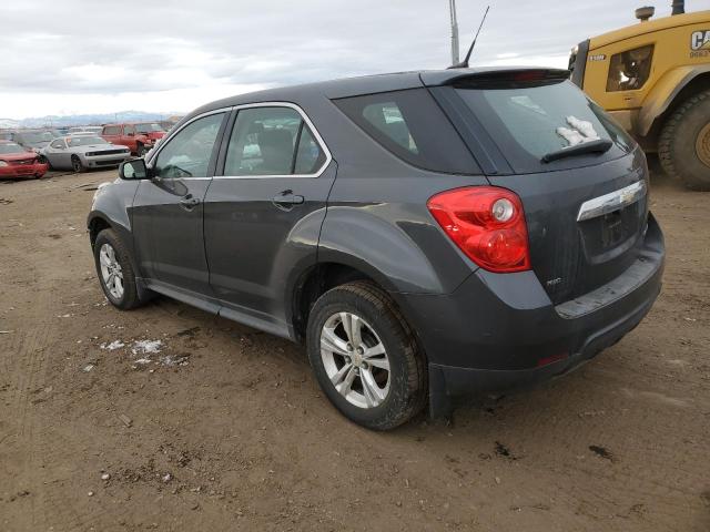 2CNFLCEC9B6395436 - 2011 CHEVROLET EQUINOX LS GRAY photo 2